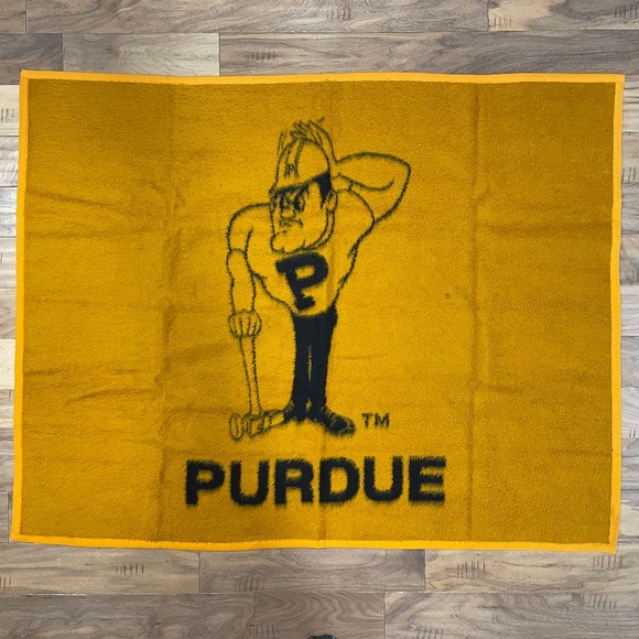 Excellent Condition Purdue University Biederlack Blanket - Picture 1 of 5
